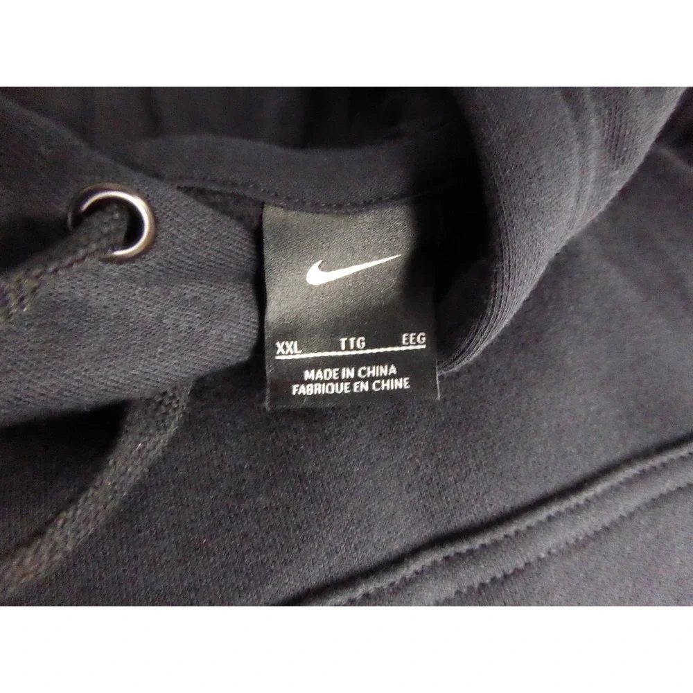 Nike New Orleans Saints Hoodie Mens XXL Black Sir Saint Pullover Comfort